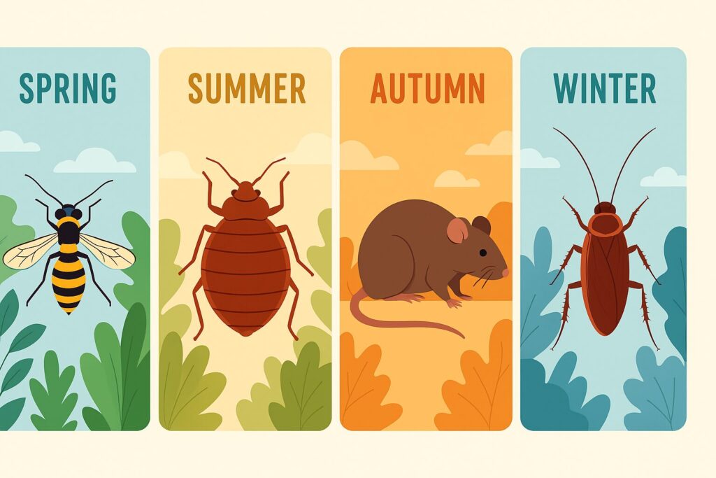 calendrier des nuisibles